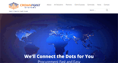 Desktop Screenshot of crownpointsystems.com